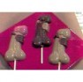 215x Get A Grip Penis Chocolate or Hard Candy Lollipop Mold